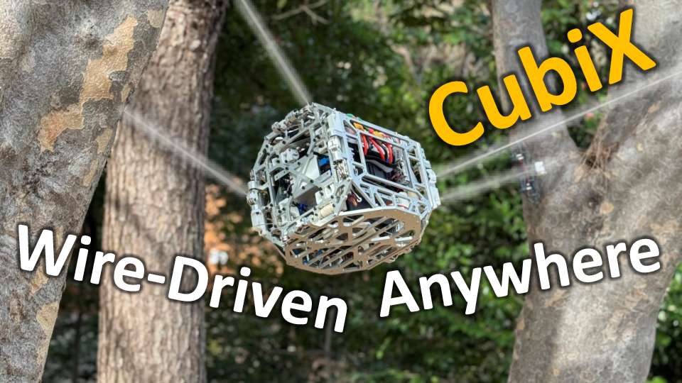 CubiX: Portable Wire-Driven Parallel Robot Connecting to and Utilizing the Environment